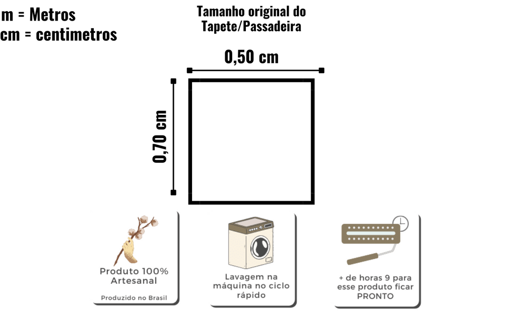Alfombra Itatiaia 0,50x0,70