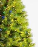 Árbol de Navidad MAGICA 2,10m con mando a distancia y micro LEDs de colores integrados + REGALO.
