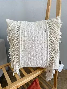 Almohadón Boho Dunas Cru 45x45