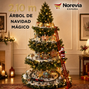 SUPER ÁRBOL DE NAVIDAD – CON ILUMINACIÓN, TREN, NORIA, CASA ¡Y MUCHO MÁS!